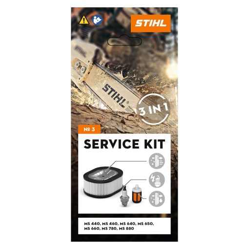 Service kit 3 STIHL per motosega MS 440 - MS 460 - MS 640 - MS 650 - MS 660 - MS 780 - MS 880