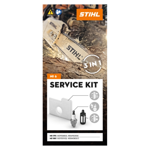 Service kit 6 STIHL per MS 170 e MS 180